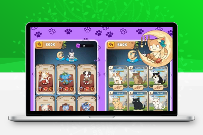 萌猫合并卡牌RPG手游Unity3D休闲抽卡游戏完整源码